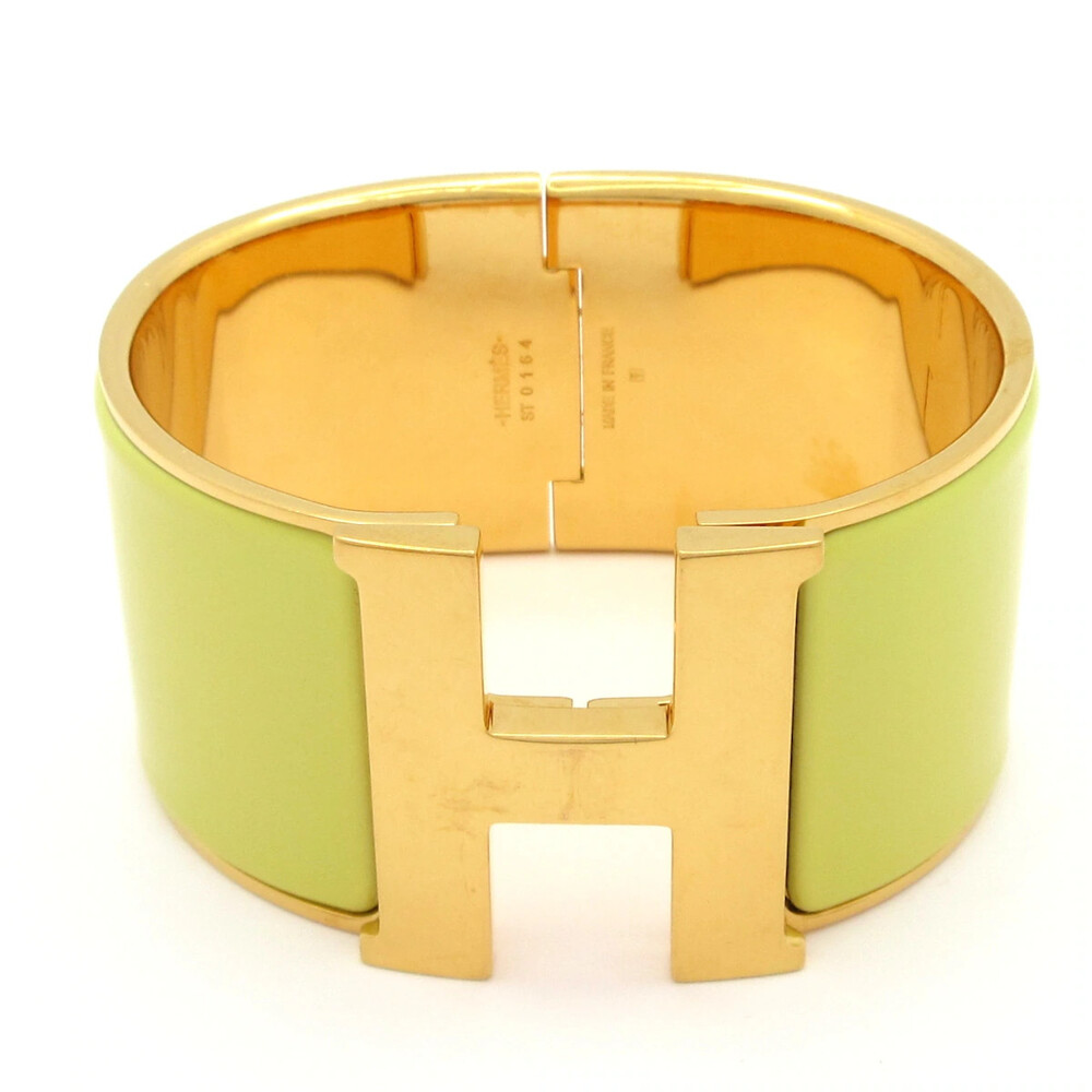 Hermes Click Crack Tgm Gold Yellow #307405H64B